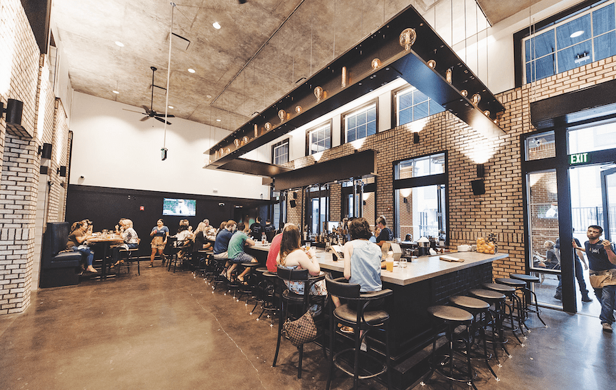 Restaurant interior at LC Germantown, a 2023 BALA winner