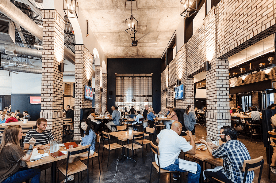 Restaurant interior at LC Germantown, a 2023 BALA winner