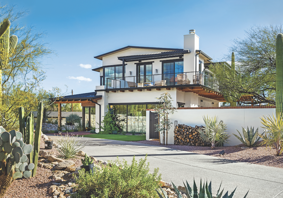 Exterior view of Saguaro Serenity, a 2023 BALA winner