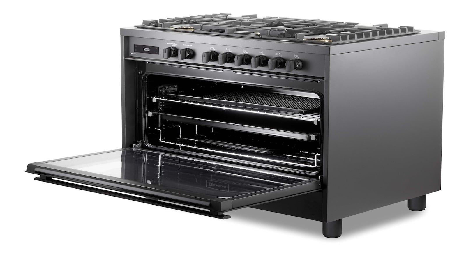 Ultma Midnight Dual-Fuel Range from Verona Appliances