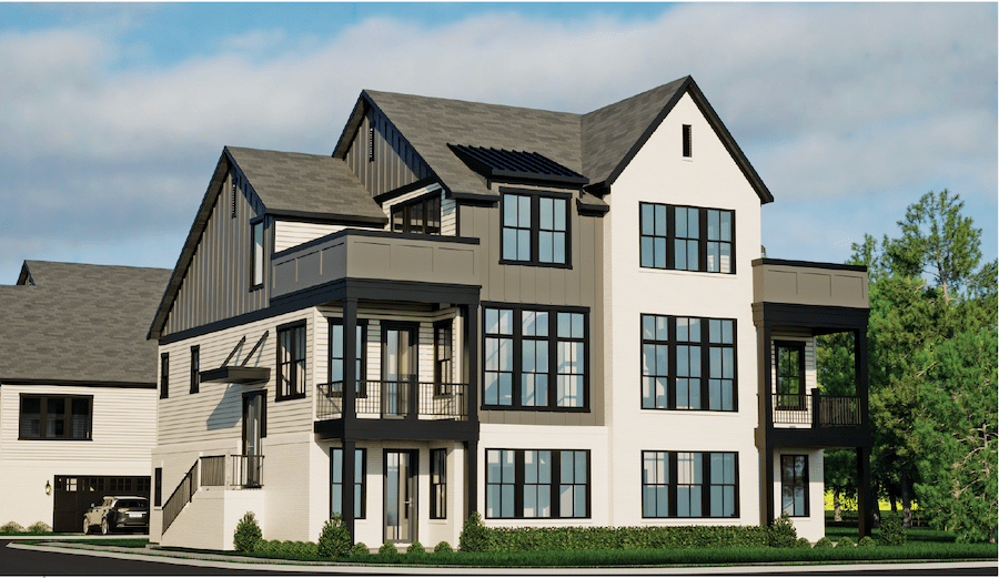 The Turnberry duplex exterior 