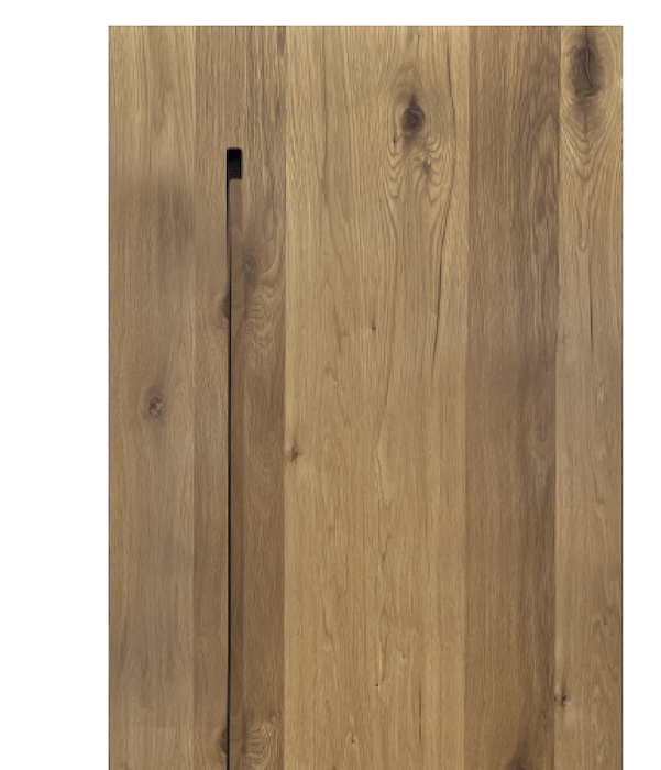 VanAir ventilated interior door in Rustic White Oak finish