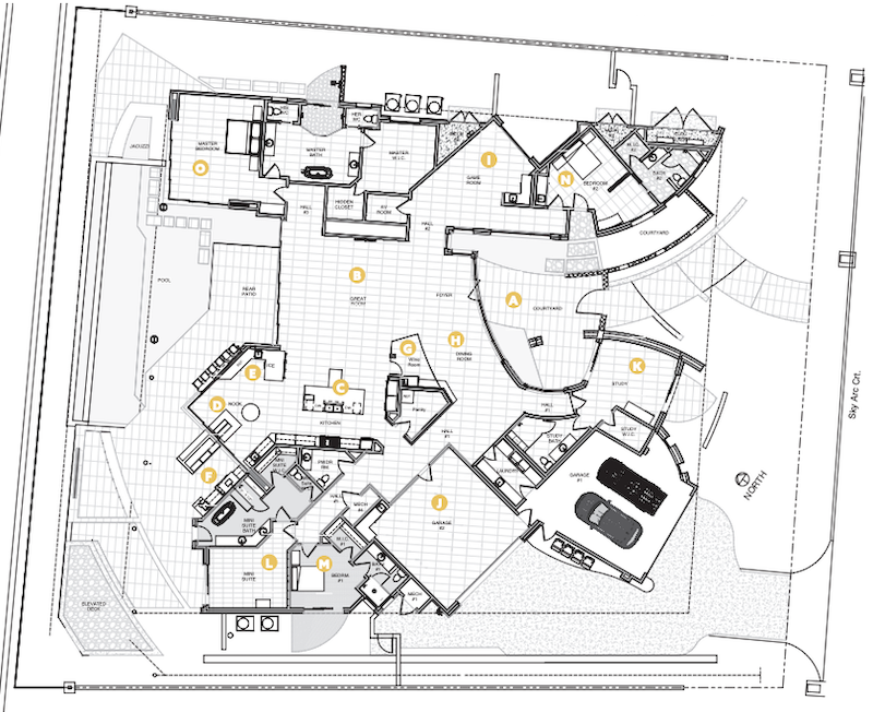 The New American Home 2020 floor plan