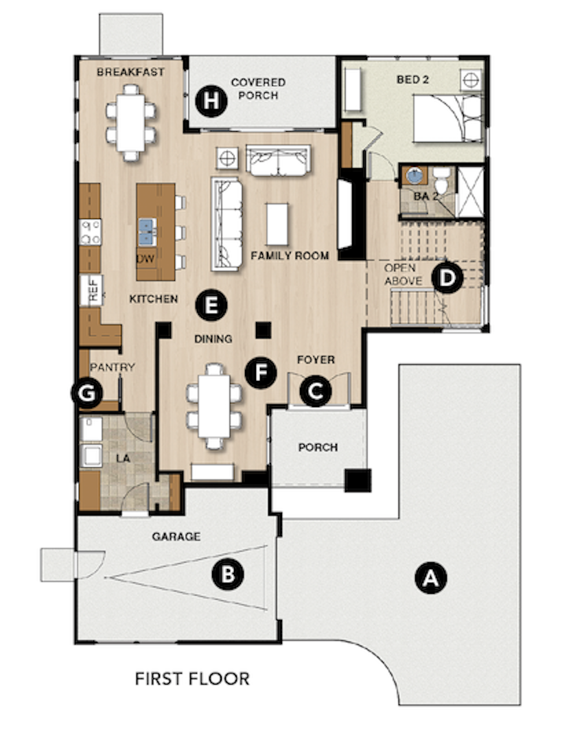 GMD Design Group Laurel Avenue floor plan 1