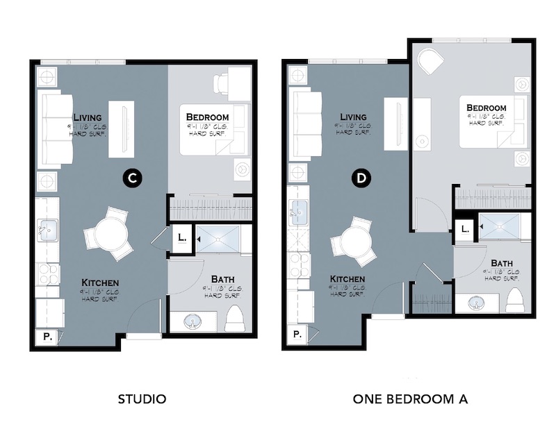 Stepping Stone Communities affordable housing unit floor plans