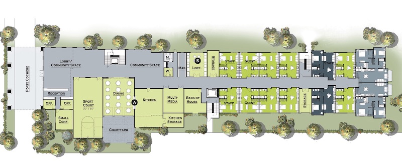 Stepping Stone Communities affordable housing site plan