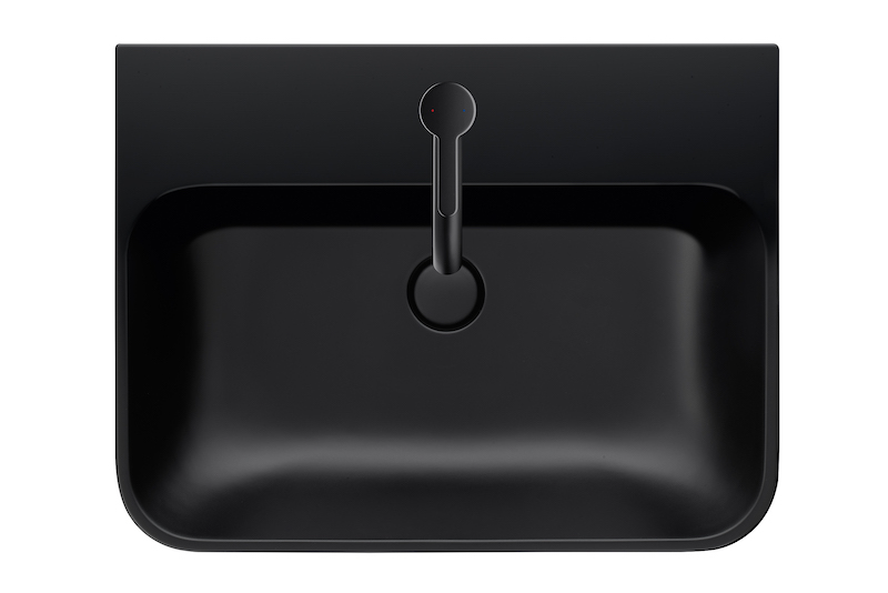 Duravit Happy D.2 Plus sink in black