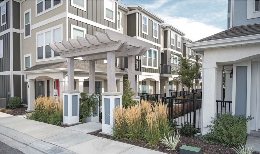 2022 NHQA winner Hamlet Homes' Muirhouse Townhome Community