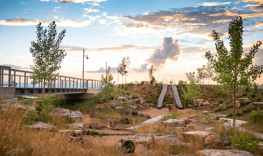 2022 Nationals winner Best Community Landscape Painted Prairie playground