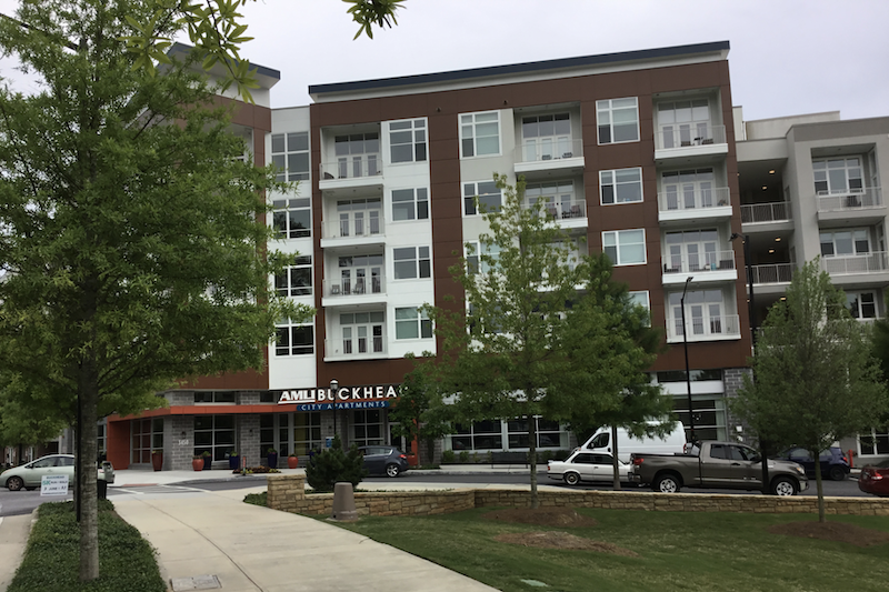 AMLI Residential Buckhead apartment complex exterior