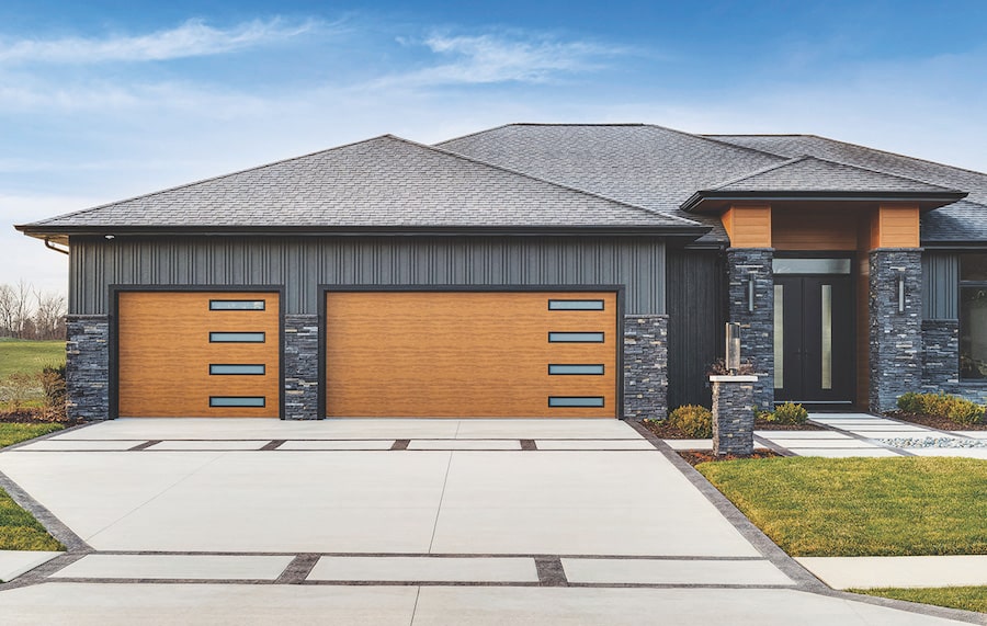 Clopay steel garage door