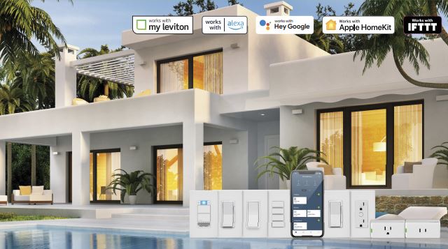 Leviton Decora Smart Wi-Fi 2nd Gen devices are compatible with popular voice assistant speakers and other smart home brands for easy automation to streamline daily tasks.