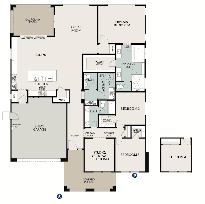 Dahlin Group single-family home Plan 1