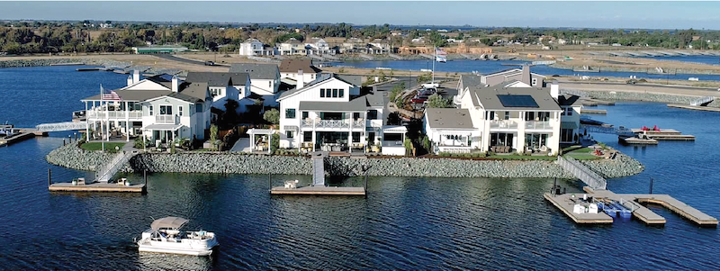 aerial view of the exterior of The Davidson Collection by Robert Hidey 