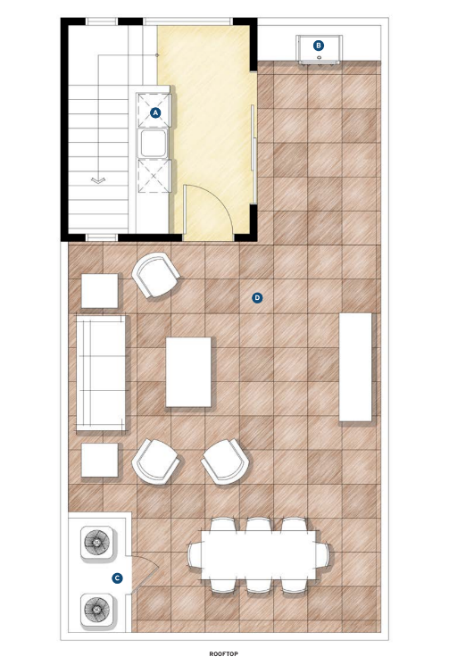 Live at Downtown Superior home plan by DTJ Design