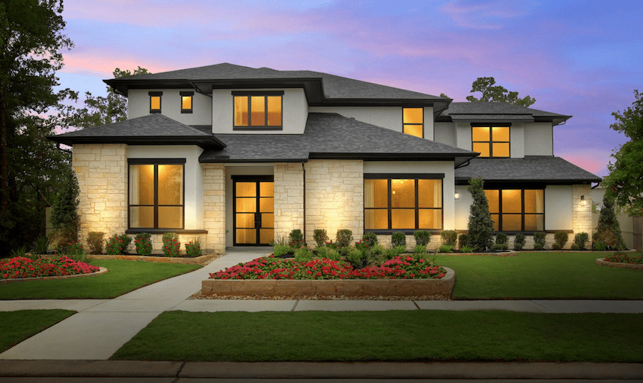 Home exterior of Drees Homes' Brookdale II B