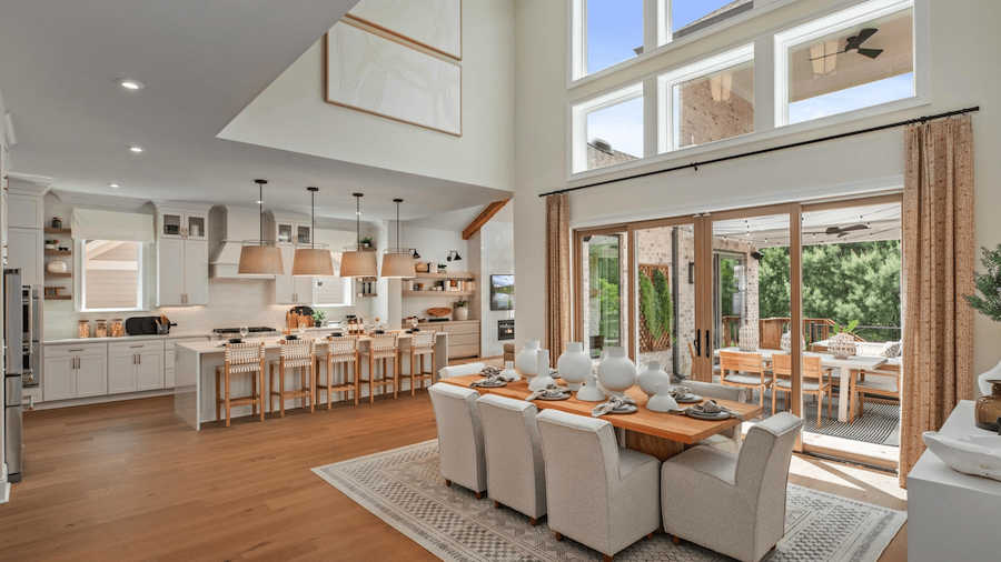 Kitchen in Drees Homes' Marabelle B model home