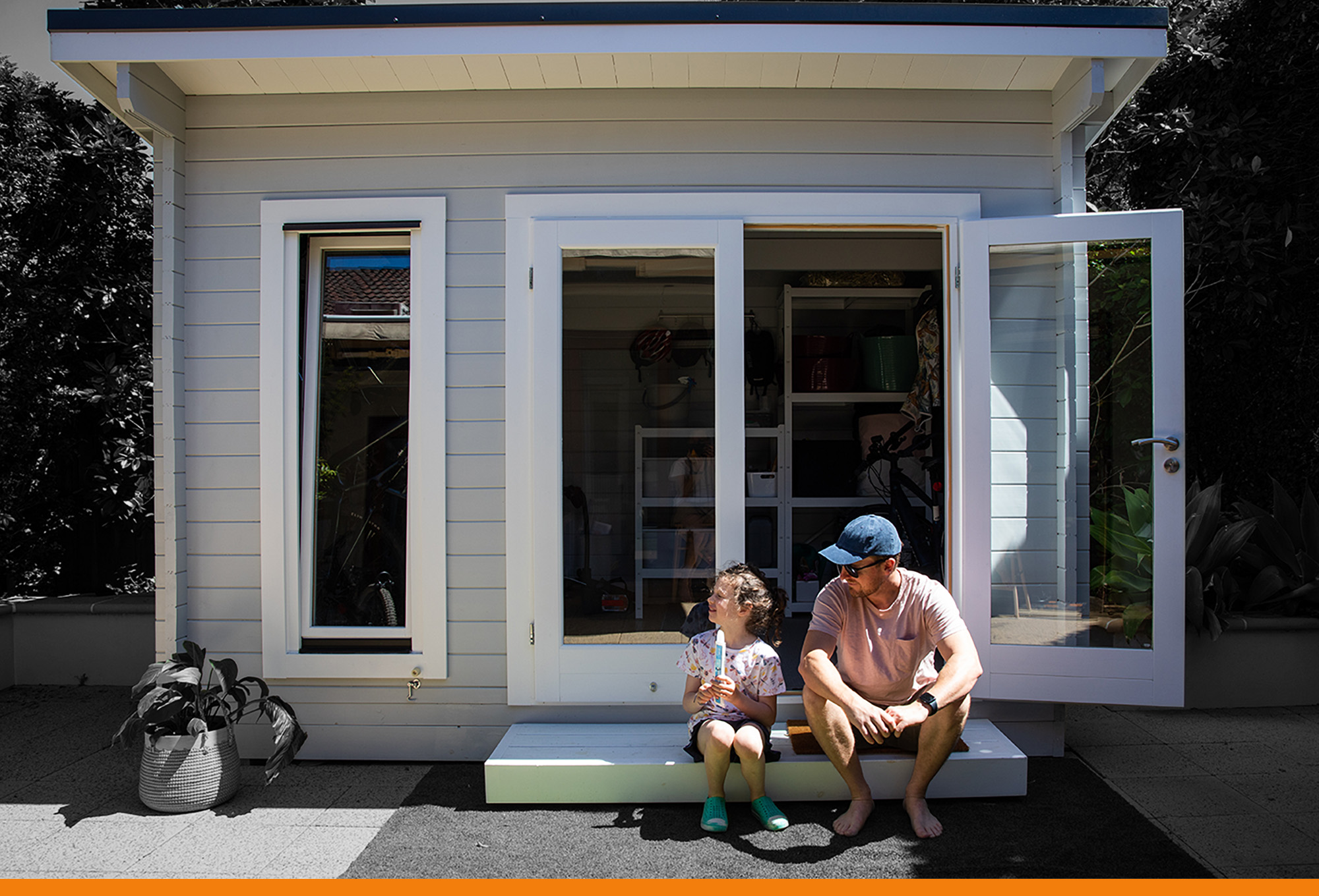 Accessory Dwelling Unit in backyard family