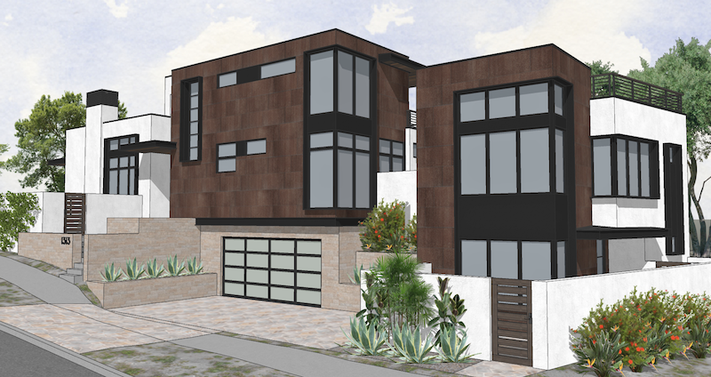 street view of DTJ Design's Gibson Custom home