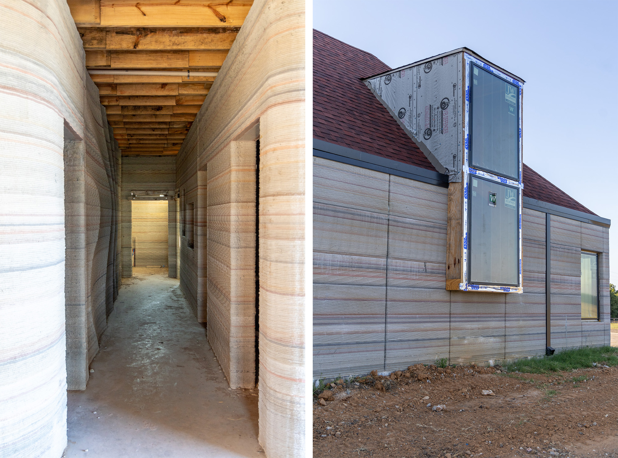 3D printed Casita hallway and windows