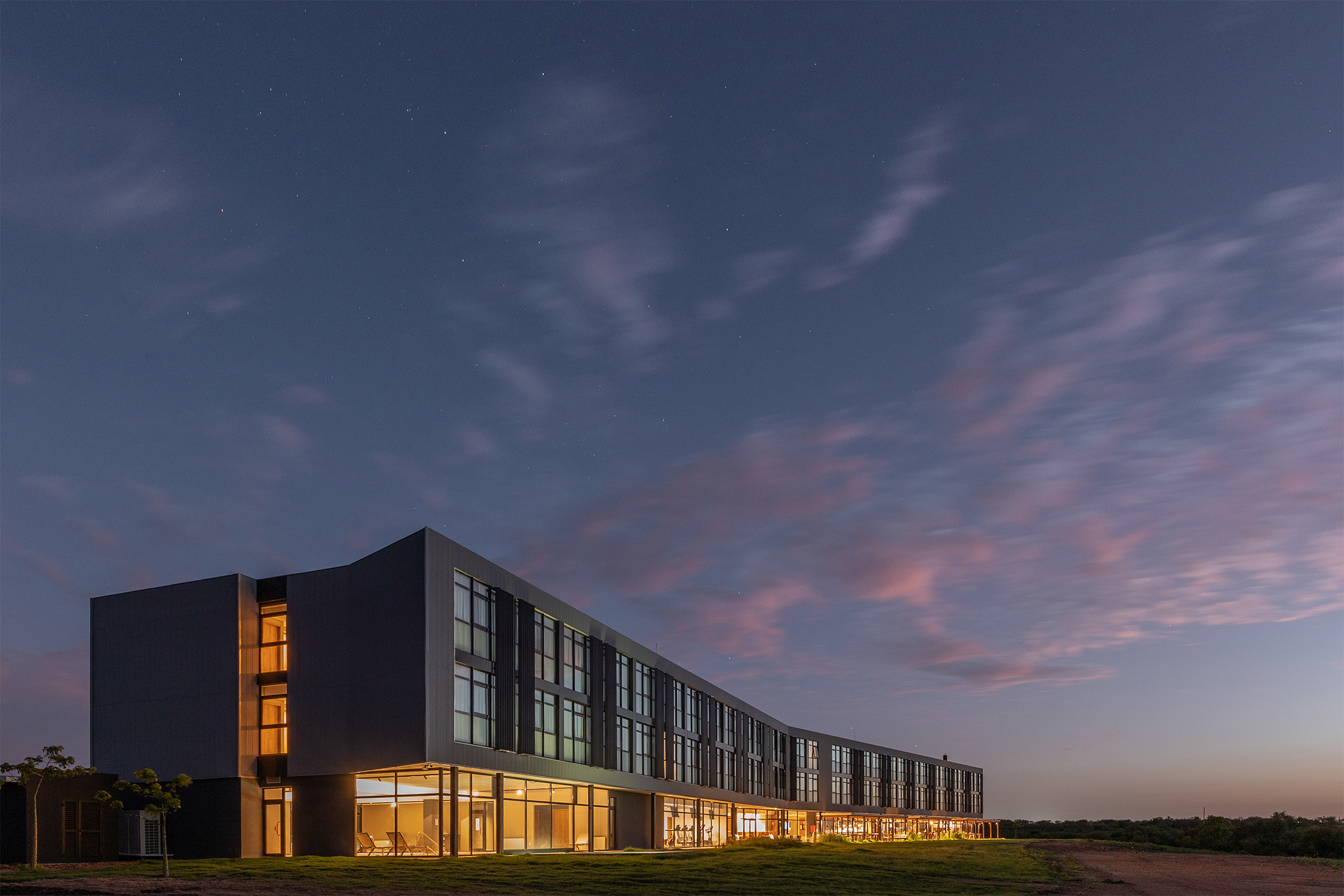 Hotel in Uruguay built from Vantem structural panels