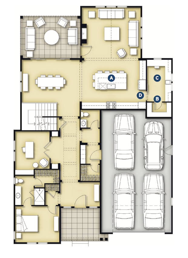 Westerly Premier Collection, Plan 6150 kitchen design by DTJ Design