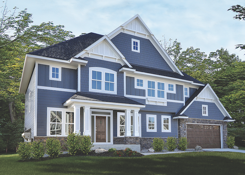 James Hardie fiber-cement siding