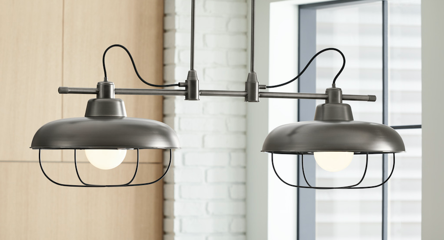 Kohler Modern Farm two-light linear chandelier