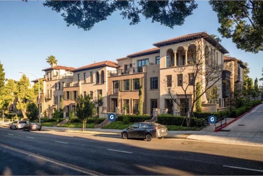 LCRA Villas at Ambassador townhomes, exterior