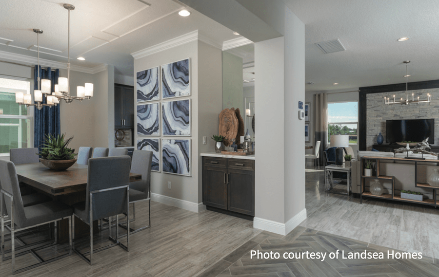 Landsea Homes starter home interior