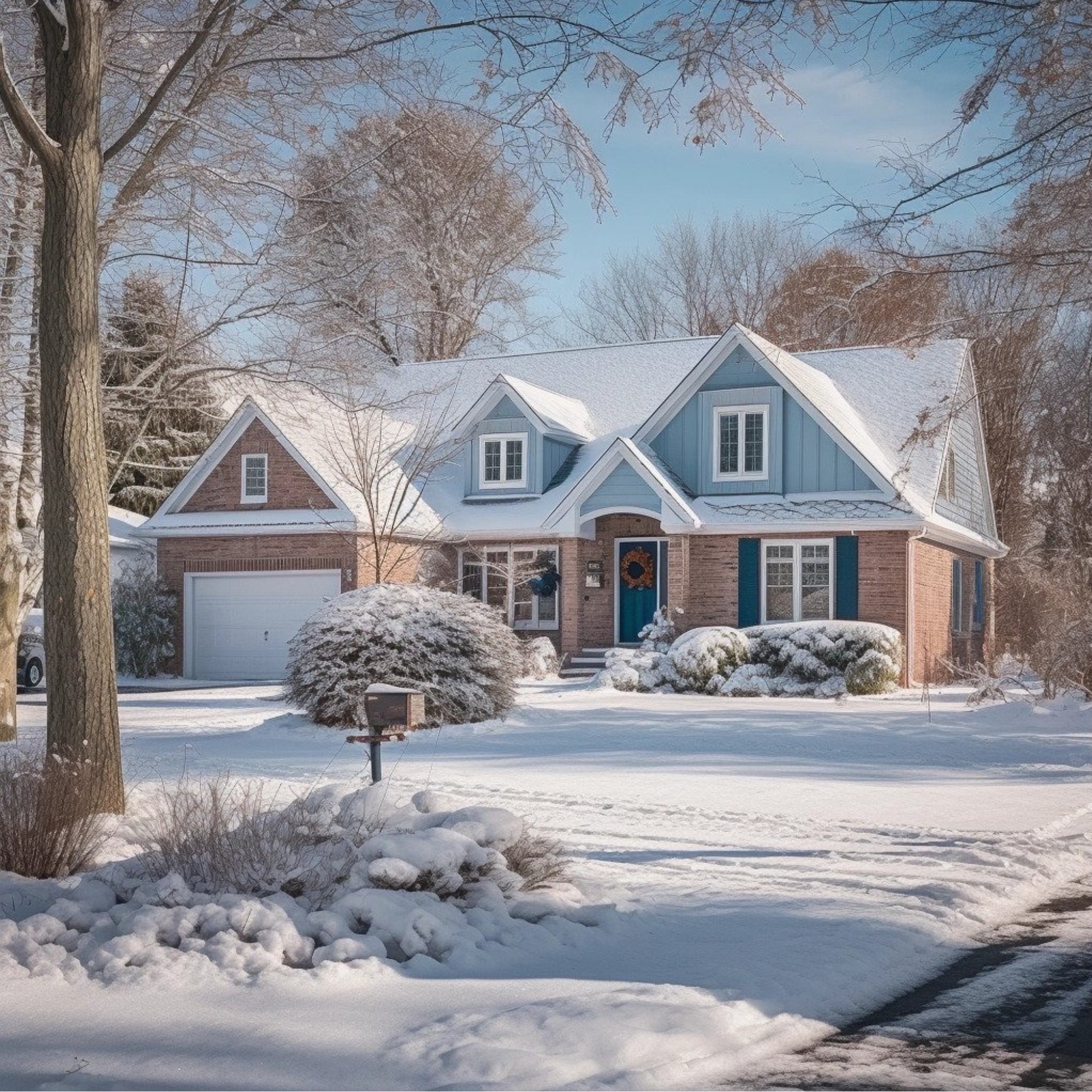 AI generated typical home in Michigan