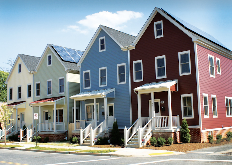 Nexus EnergyHomes' net-zero-capable duplex North Pointe 