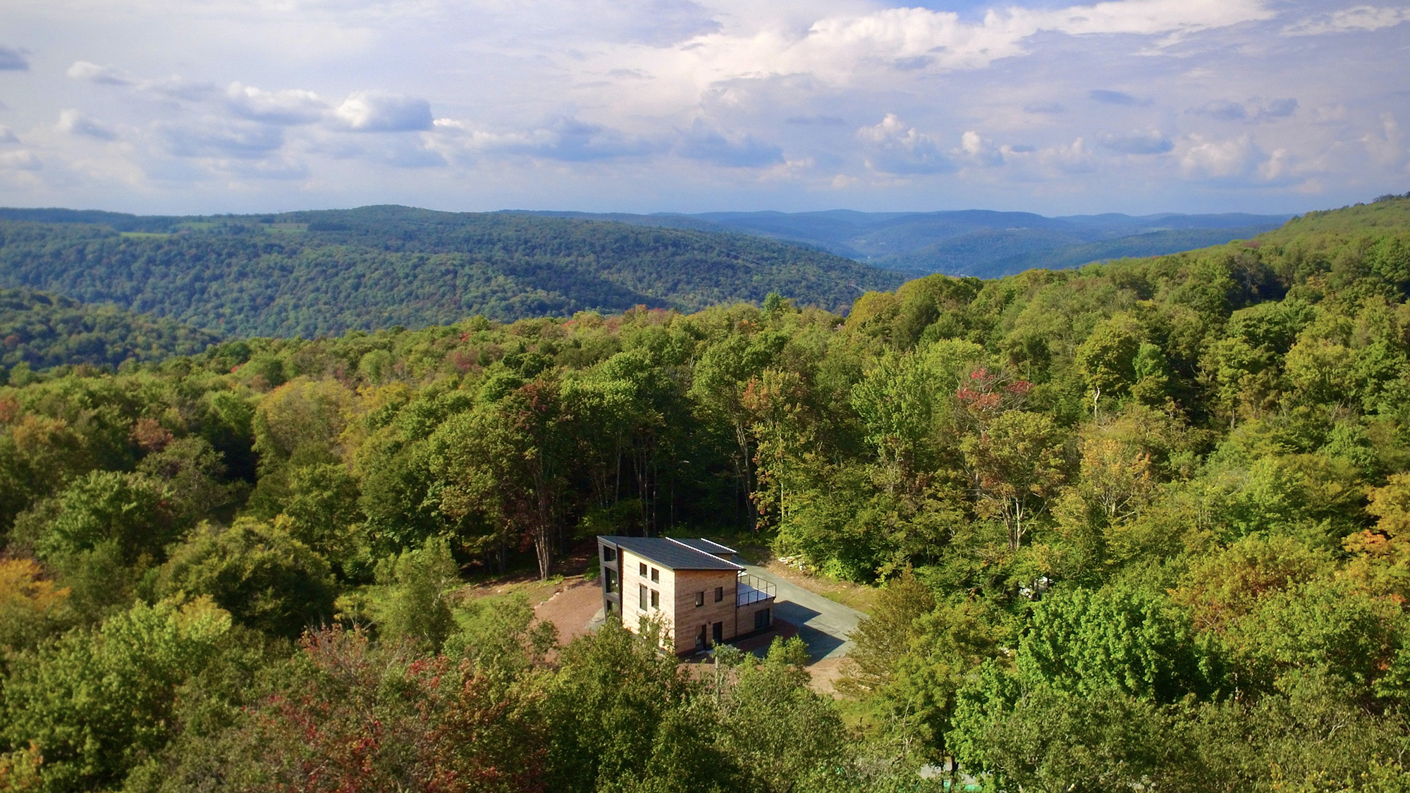 90 acres of land for carbon-neutral Catskill passive house