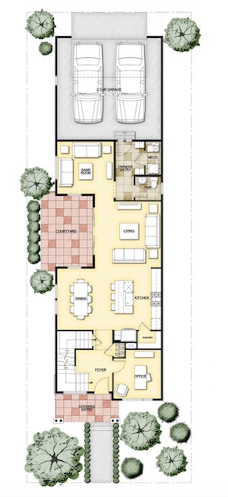 Painted Prairie BALA winner floor plan, first floor