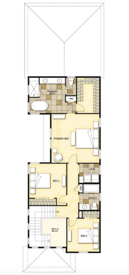 Painted Prairie BALA winner floor plan, second floor