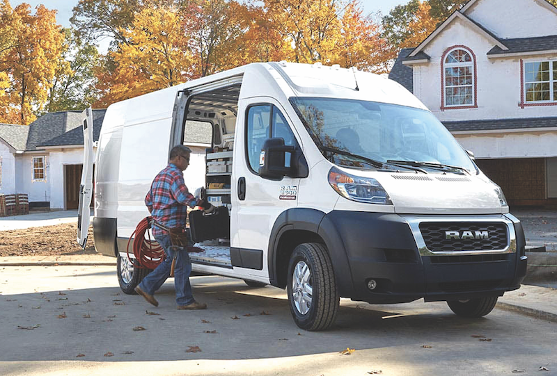 Ram ProMaster cargo van for contractors