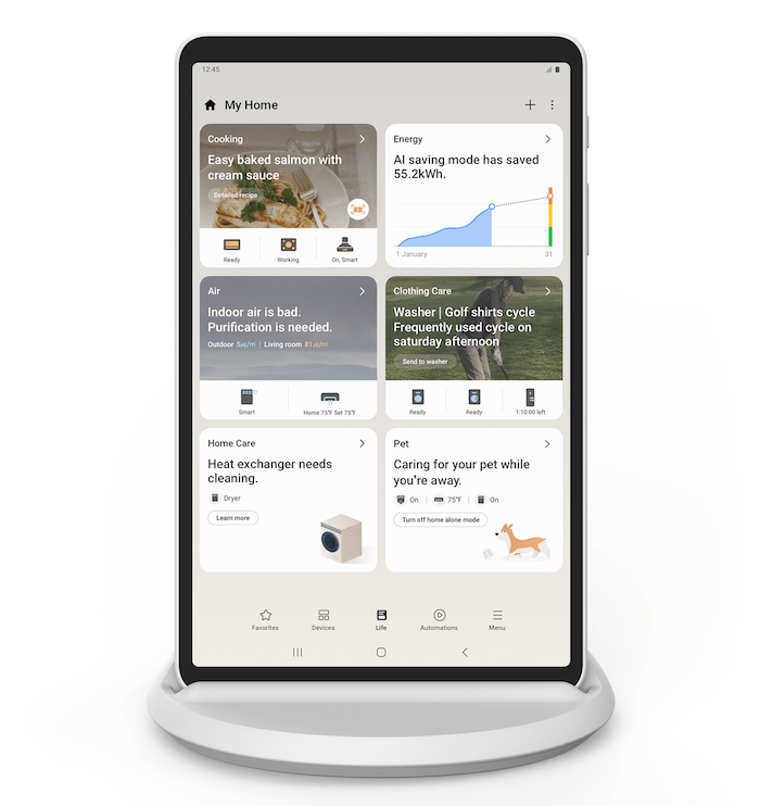 Samsung smart home hub