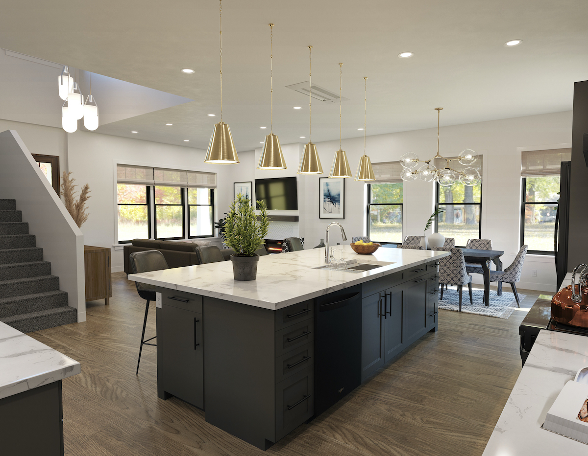 Show Village interior kitchen design