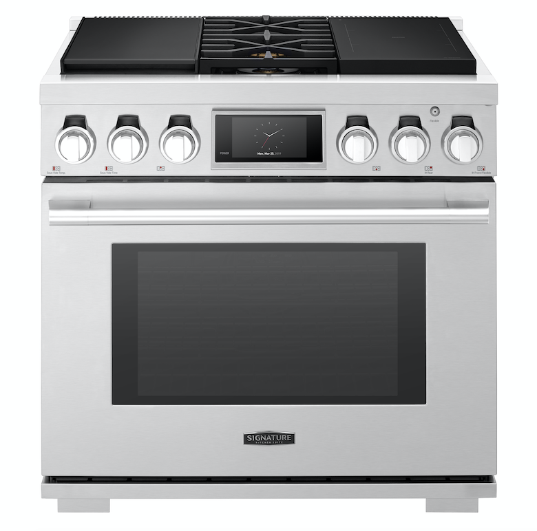 Signature Kitchen Suite 36-inch Pro dual-fuel range