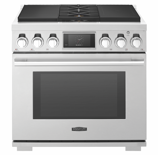 Signature Kitchen Suite 36-inch dual-fuel range for the kitchen