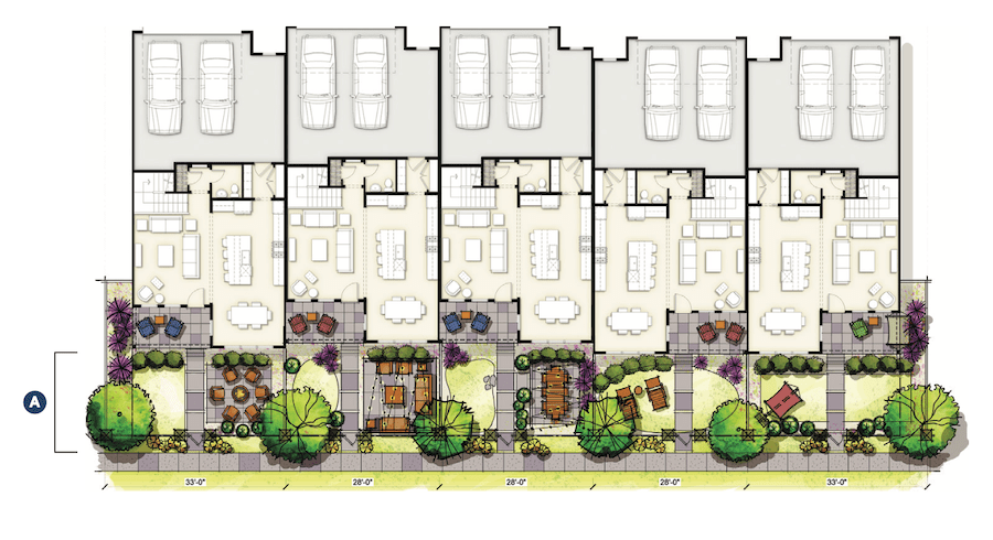 Sitet plan for the Springer plan designed by DTJ Design