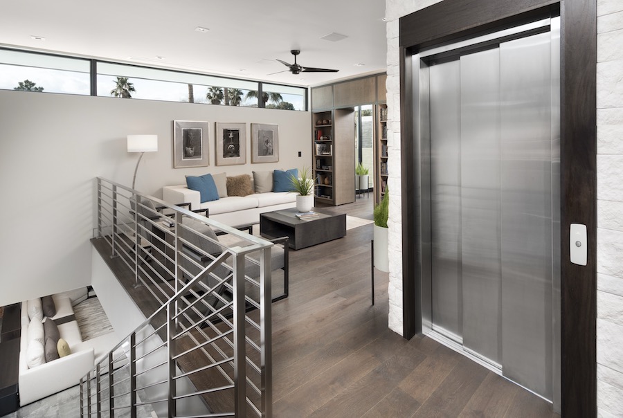 Garaventa Lift elevator in The New American Home 2021