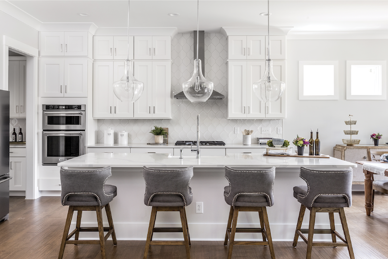 kitchen interior at The Dartmouth luxury home designed by GMD design Group