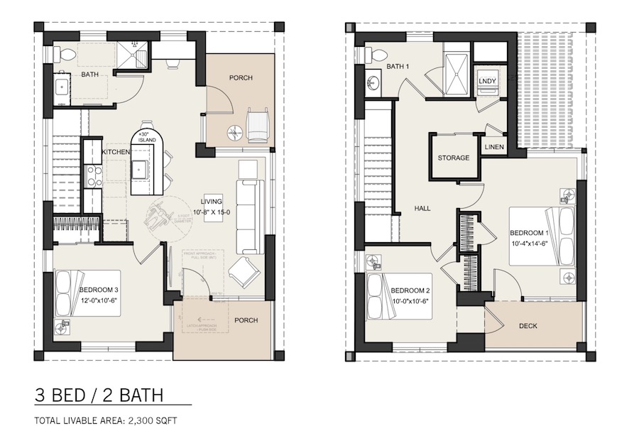 The Link floor plans