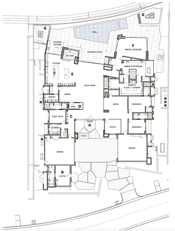 The New American Home 2024 floor plan