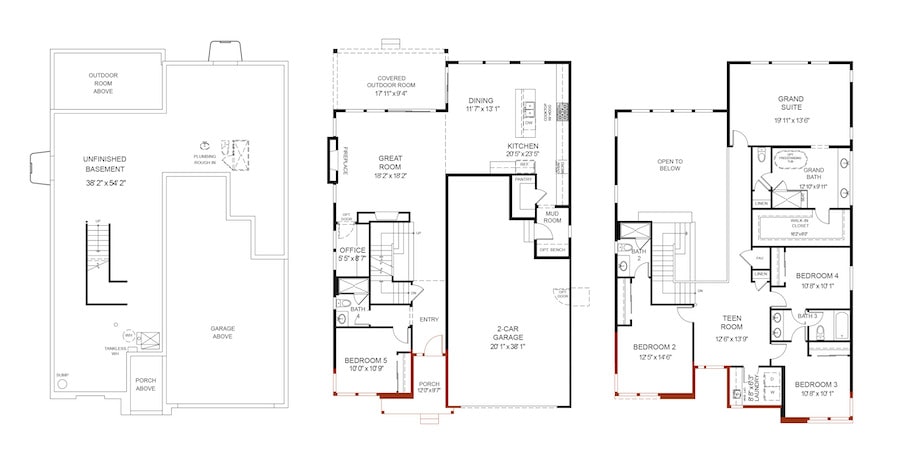 Festival home floor plans