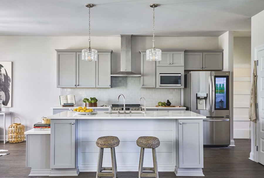 Kitchen in the WWYW Home, a 2020 BALA winner