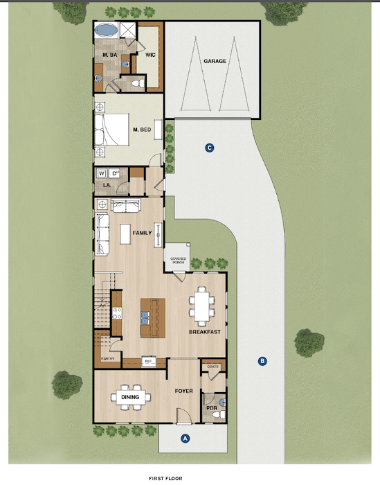 gmd house design first floor