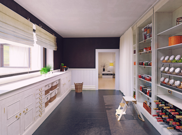 Modern Pantry Mudroom