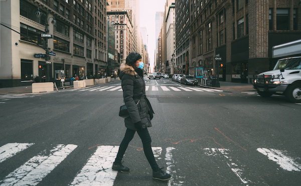 New York Street Coronavirus empty